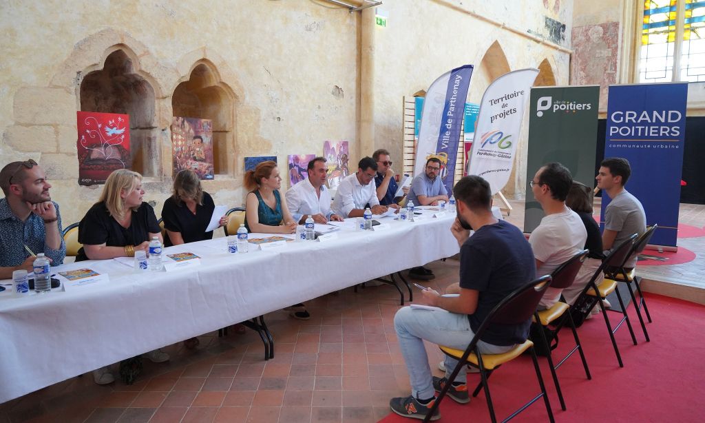 Conférence de presse du 15 juillet 2022 - Agrandir l'image (fenêtre modale)