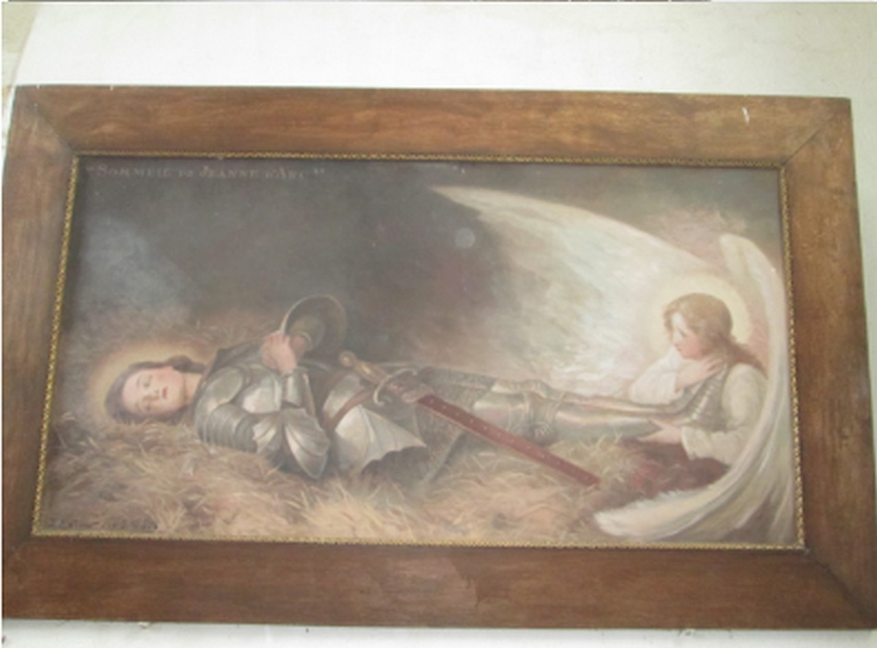 Tableau de Pidoux dans l'Eglise de Vausseroux - Agrandir l'image (fenêtre modale)