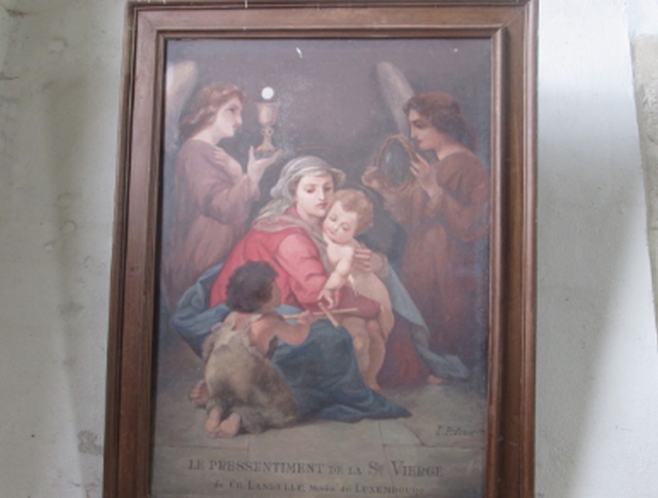 Tableau de Pidoux dans l'Eglise de Vausseroux - Agrandir l'image (fenêtre modale)