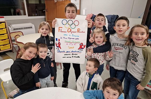 D'école en école : la flamme olympique périscolaire poursuit son périple !