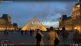 13 jeunes du Pays Ménigoutais dont 8 de la Junior association Melting Potes, étaient à Paris pour concrétiser leur projet de séjour. Ici au Louvre