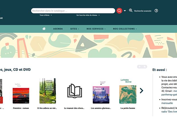 Portail des médiathèques et ludothèque