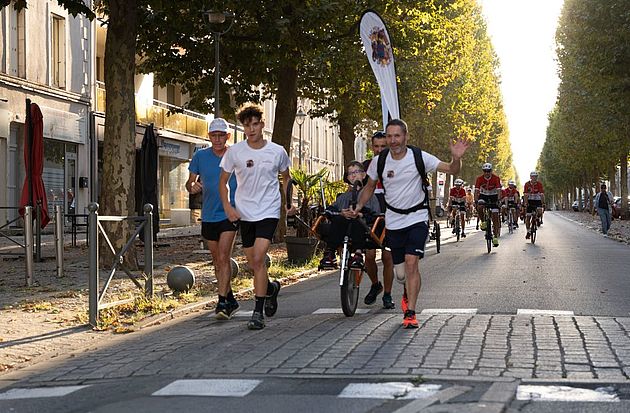 Cap 2024 sans peur du handicap : des sapeurs-pompiers s'engagent pour le handisport